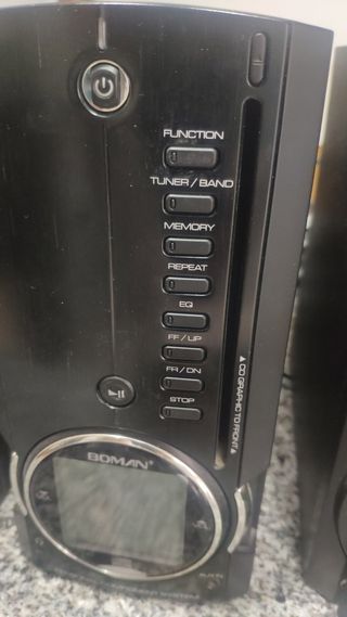 Equipo música Boman - 2 altavoces