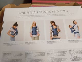 Portabebés Babybjörn One Azul Marino