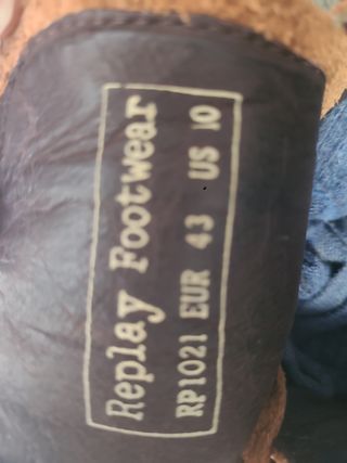 Zapatillas Replay Marrón