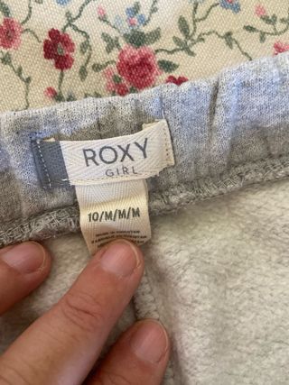 Pantalones chándal Roxy niña, talla 10 años