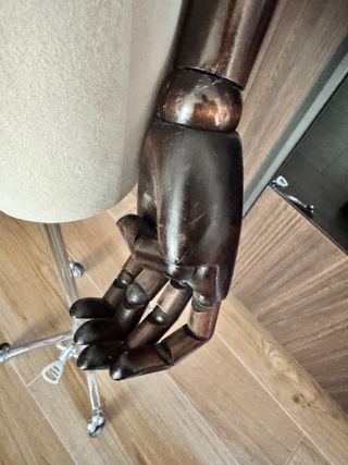 Maniquí sastre brazos madera