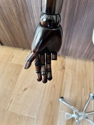 Maniquí sastre brazos madera