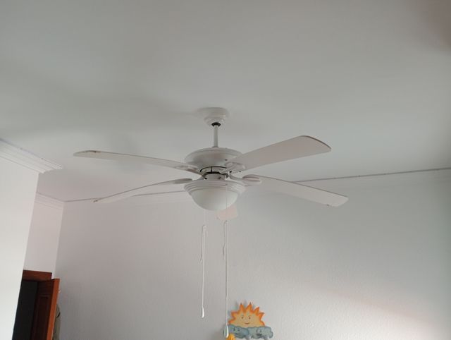 Ventilador techo blanco - 5 aspas