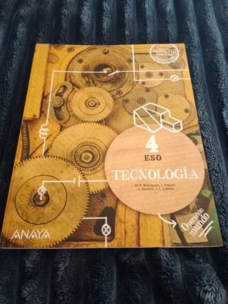 Libro de tecnología 4º de la ESO