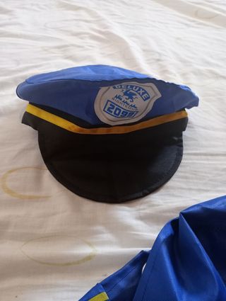 Disfraz policía niño
