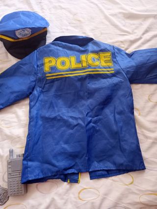 Disfraz policía niño