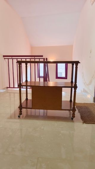 Mueble auxiliar madera - 2 cajones