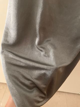 Vestido Zara verde - seda