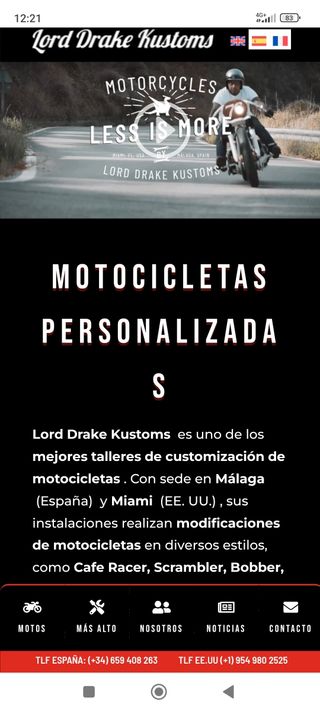 Kawasaki W800 Café Racer LDK