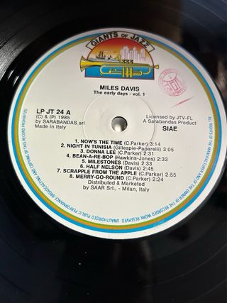 Miles Davis - The Early Days LP