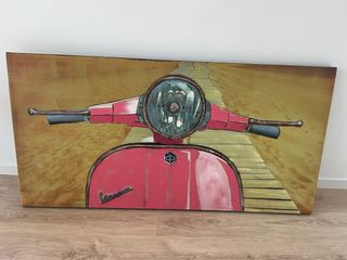 Cuadro Vespa vintage