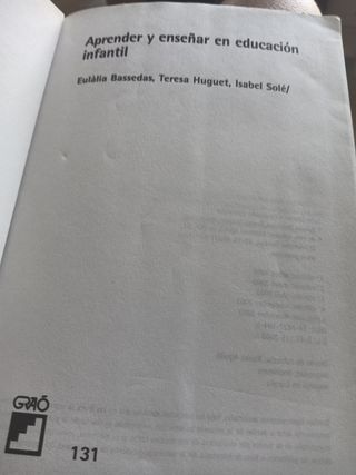 Aprender y enseñar en educación infantil (Didác...