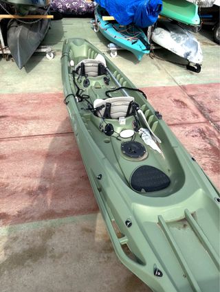 Kayak pesca 3 plazas 