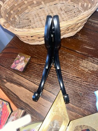 Icono Madre y Niño - Madera