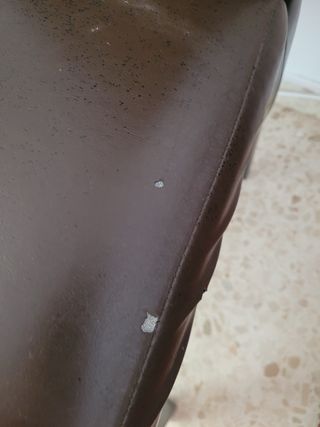 Sillas comedor marrón - Piel Sintética