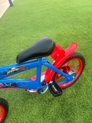 Bicicleta Spiderman 14" niño