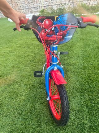 Bicicleta Spiderman 14" niño