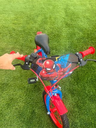 Bicicleta Spiderman 14" niño