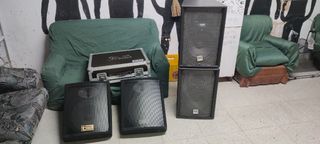EQUIPO DE AUDIO PARA CONCIERTO COMPLETO