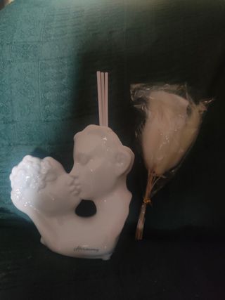 Profumatore ceramica sposi