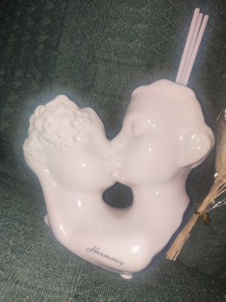 Profumatore ceramica sposi