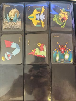 42 Lamincards Pokémon