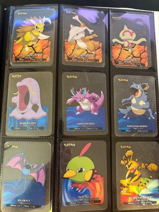 42 Lamincards Pokémon