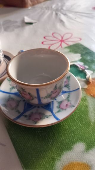 Set 3 tazzine caffè vintage