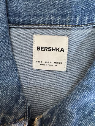 Mono vaquero Bershka azul - Talla S