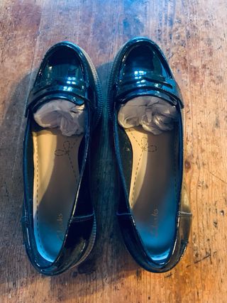 Zapatos Clarks negros - talla 41.5