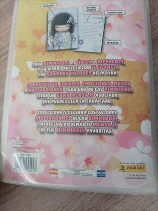 Álbum Kimmidoll 108 cromos. Faltan algunos