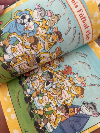 6 Libros Geronimo Stilton 