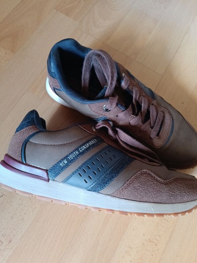 Zapatillas hombre marrón - talla 41