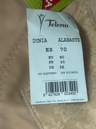 Faja Teleno Beige Moldeadora