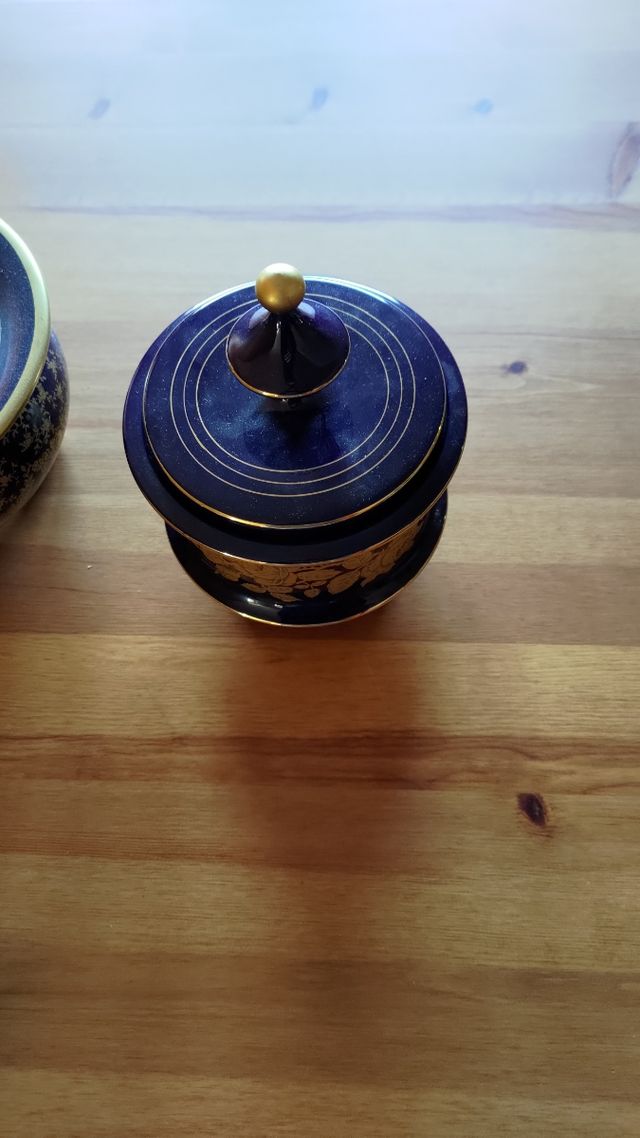 Juego azucarero y azucarera porcelana