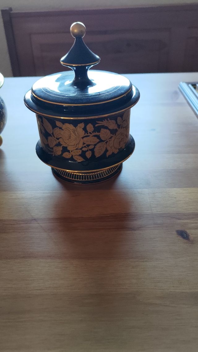 Juego azucarero y azucarera porcelana