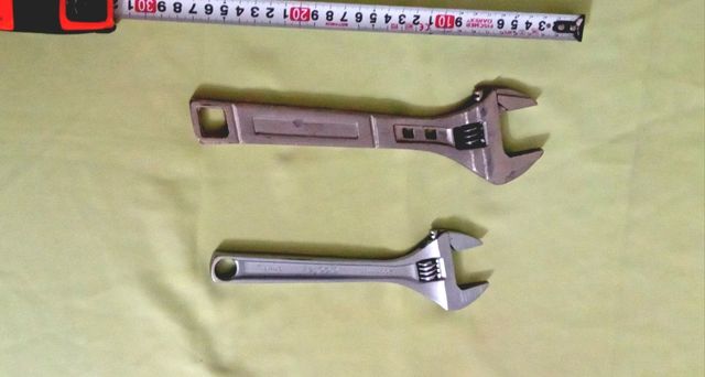 3 Llaves Inglesas de 12" 10" 8"