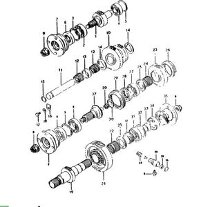 Despiece caja transfer Suzuki Samurai 1.3
