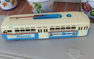  Sanchís Tranvía fricción - Juguete antiguo 
