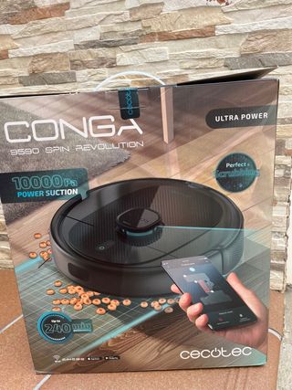 ROBOT ASPIRADOR CONGA 9590