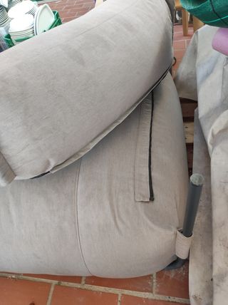 Puffs gigante beige
