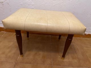 Banqueta vintage beige