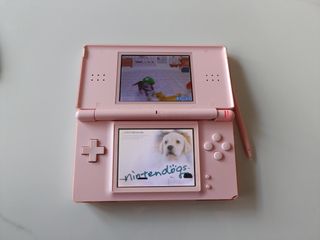 Nintendo DS Lite rosa - Desgastada