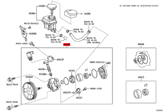 BOMBA DE DIRECCION ASISTIDA PARA TOYOTA HILUX REVO