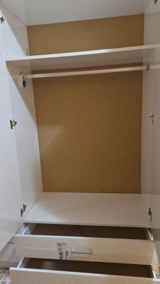 Armario blanco 2 puertas