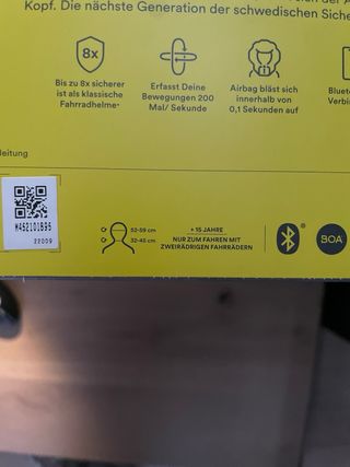 Airbag ciclista Hövding 3, nuevo