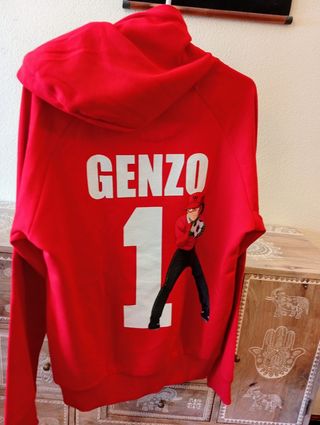 Sudadera roja Celio