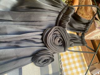 Vestido Zara negro - Cuello halter