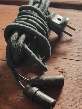 Cavo elettrico vintage in bachelite