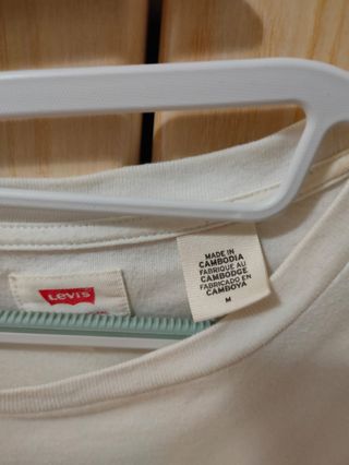 Maglia Levi's a maniche lunghe bianca